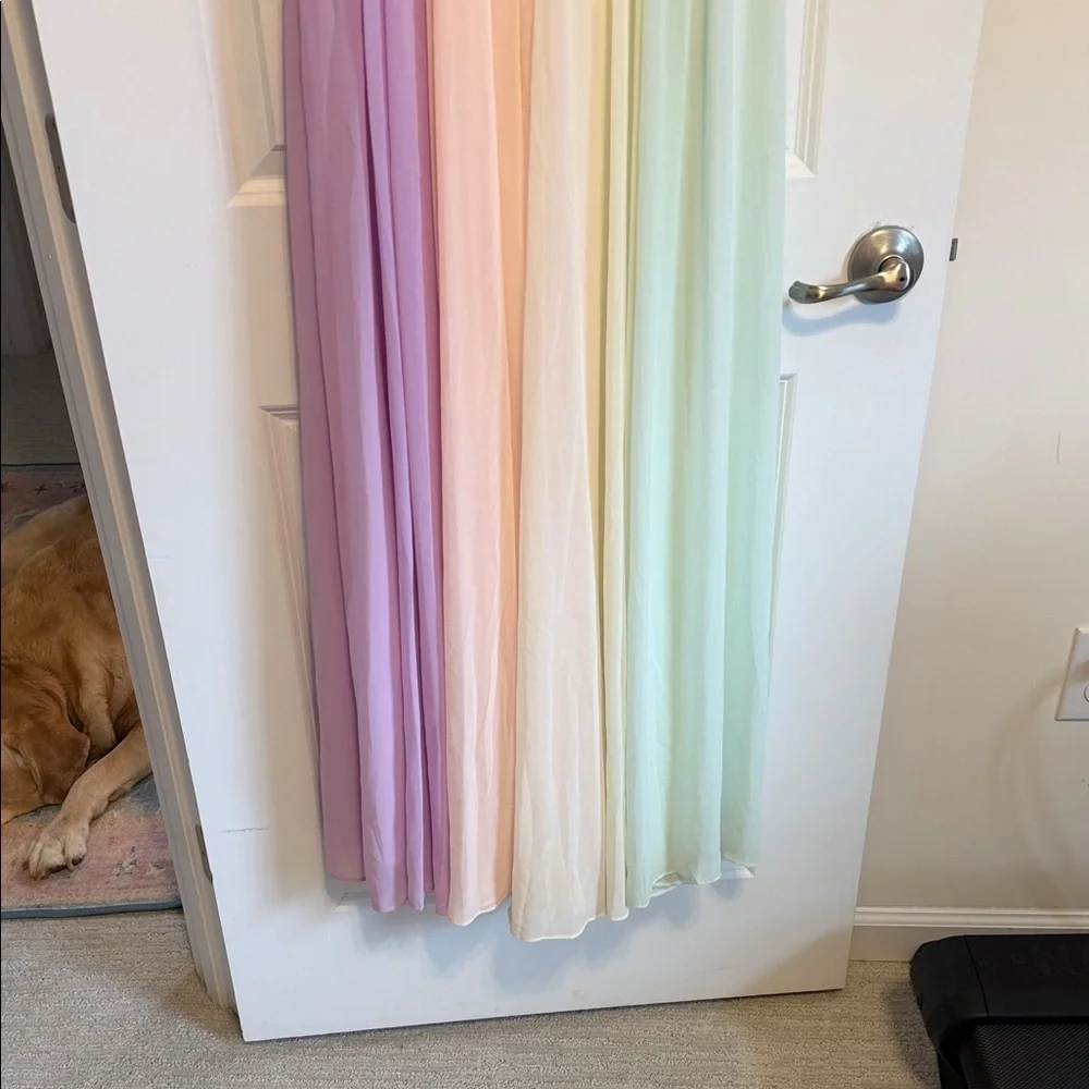 Luxxel (VICI) Pastel Multicolor Maxi Dress - Picture 3 of 7